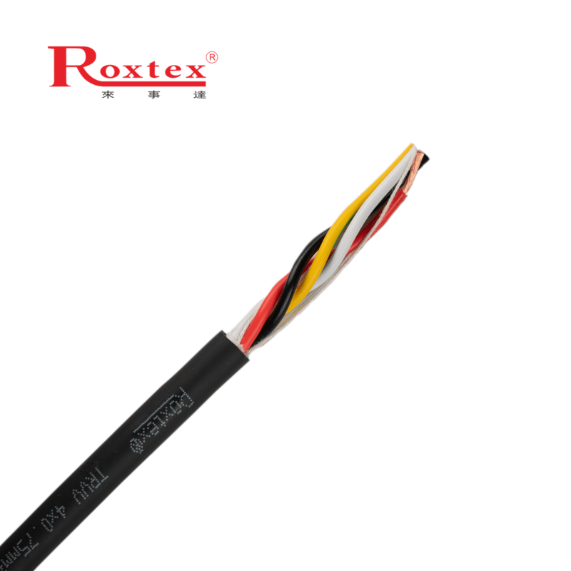 1000-2000萬次無屏蔽PVC護套高柔性拖鏈電纜